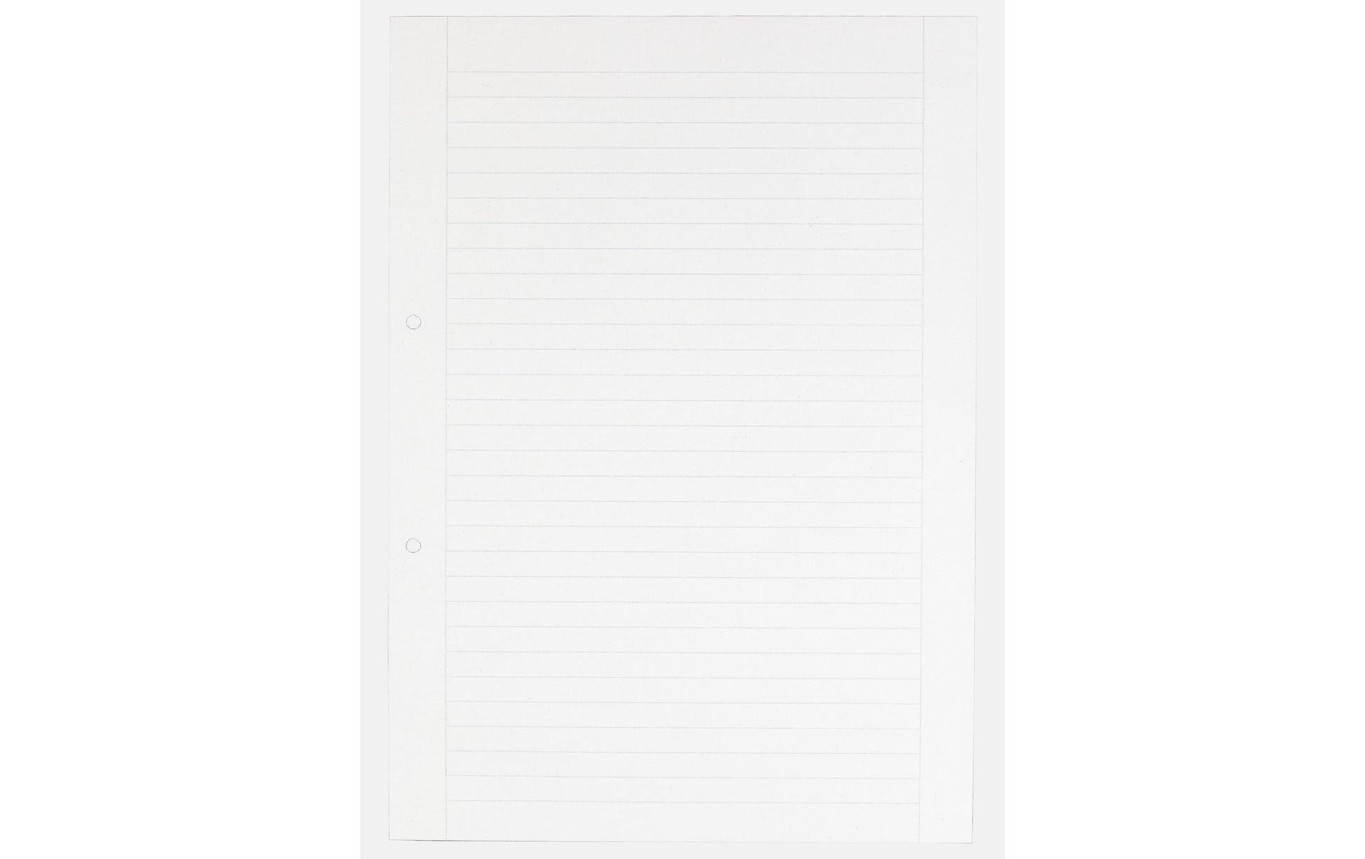 Office focus Ringbucheinlagen – A4 – liniert 9 mm, mit Rand – 2-Loch – 500 Blatt