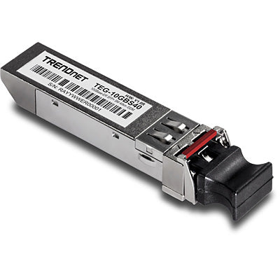 TRENDnet TEG-10GBS40 SFP-Transceiver – 10 Gbit/s, Singlemode LC 1550 nm, 40 km, DDM – für SFP+ Slots