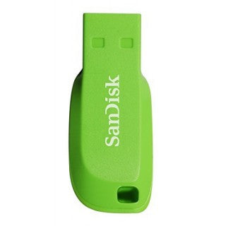 SanDisk Cruzer Blade USB-Stick – 16 GB, Elektrisch Grün