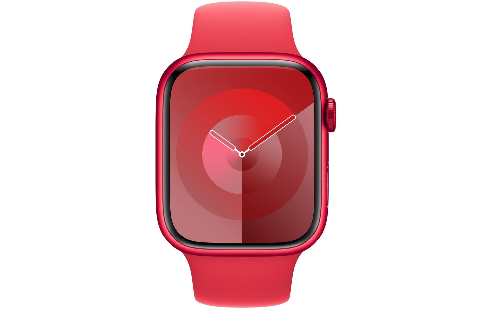 Apple Sportarmband – Armband – für Apple Watch (42/44/45 mm), Rot, S/M