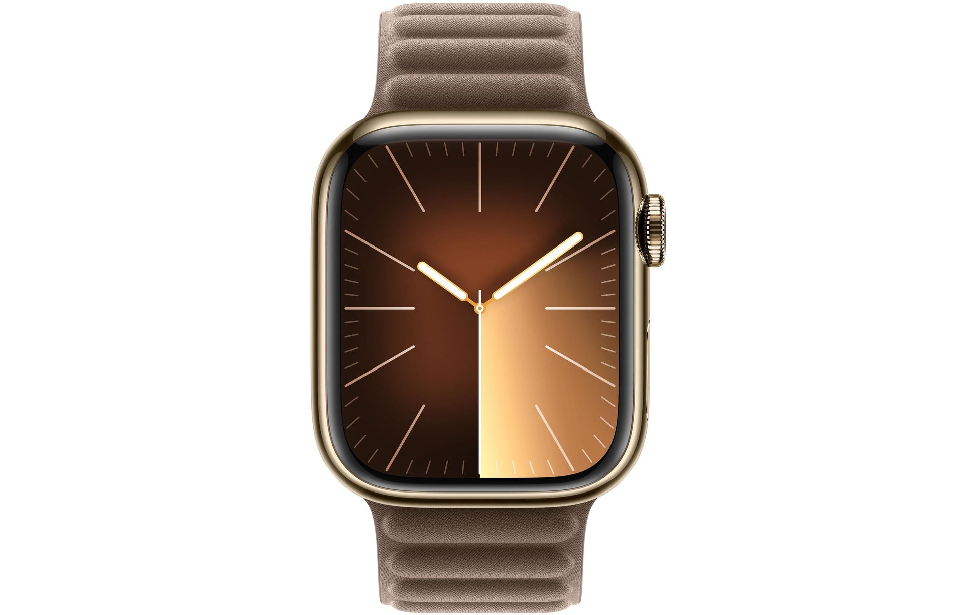 Apple Magnetic Link – Armband – für Apple Watch (diverse Grössen), Taupe, M/L, Recyceltes Material