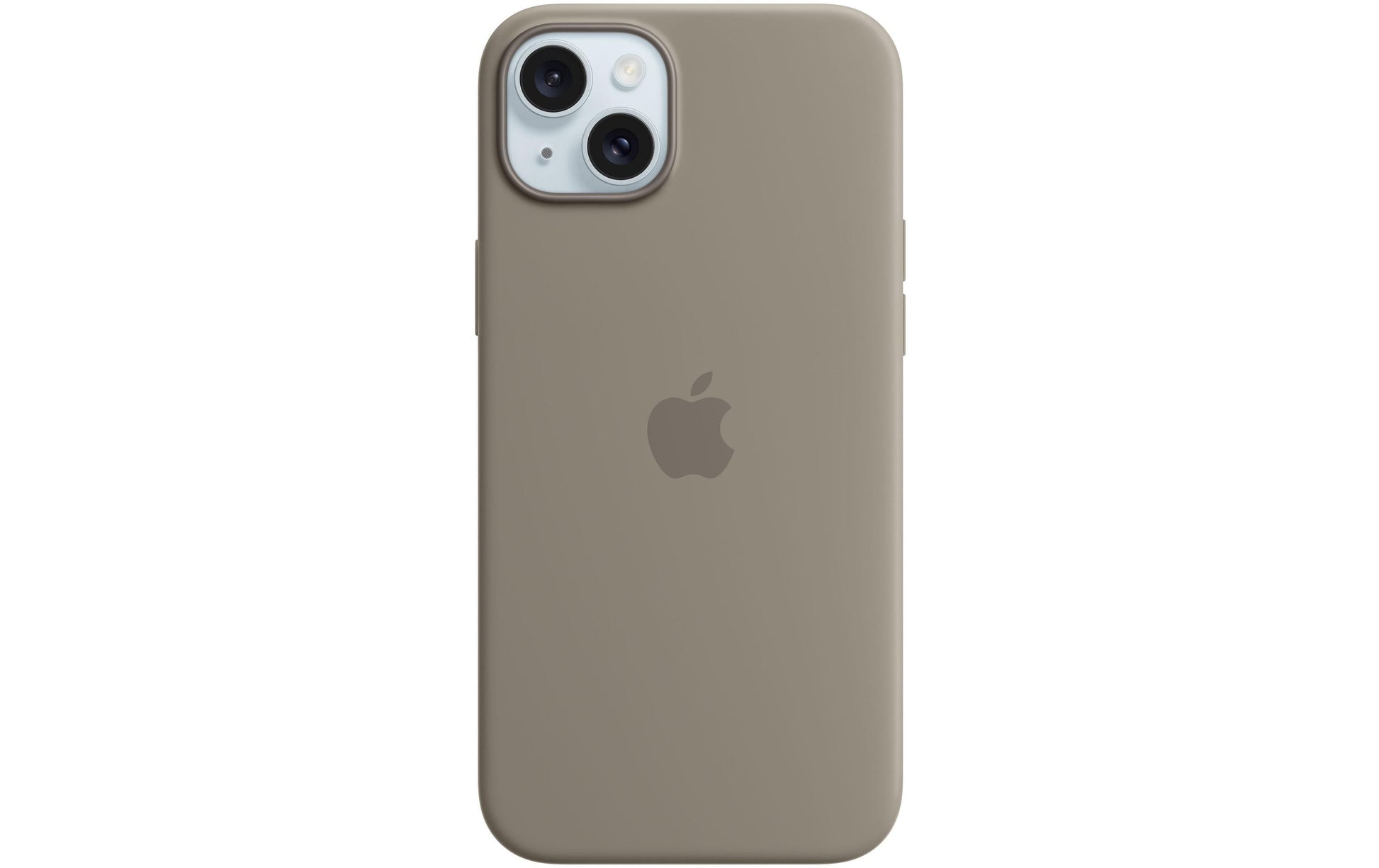 Apple Backcover – für Apple iPhone 15 Plus – braun – Silikon, MagSafe-kompatibel