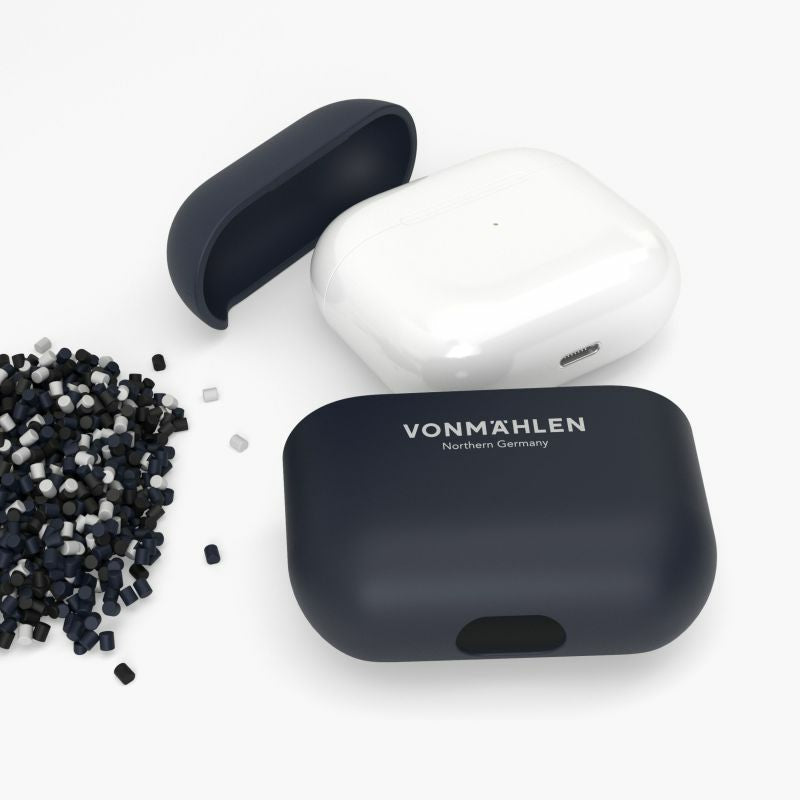 Vonmählen Thin Case – Schutzhülle – für AirPods (3. Gen.) – kabelloses Laden, fallbeständig – Navy