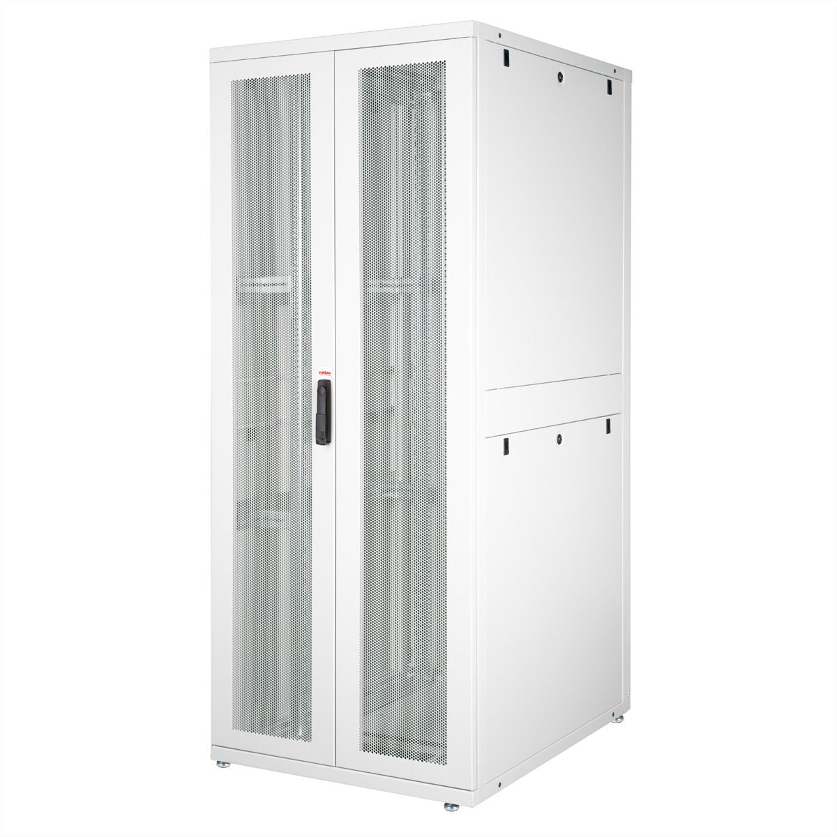 ROLINE Pro – 19" Netzwerkschrank 42U, IP20, abschliessbar, 800 × 1000 × 1970 mm, lichtgrau, Stahl