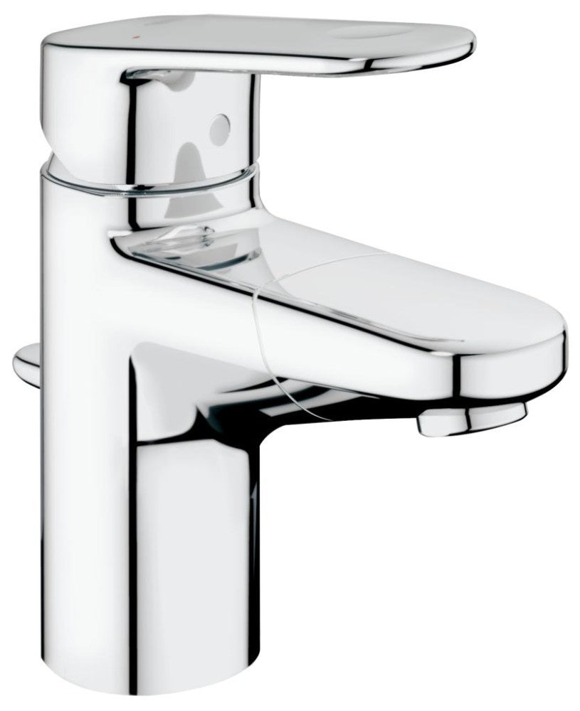 GROHE Europlus Badebatterie – Einhebelmischer, Messing, Chrom