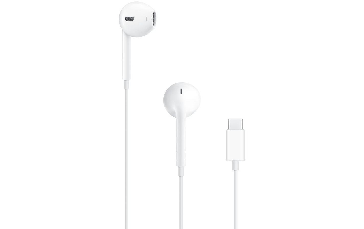 Apple EarPods mit USB-C Anschluss – In-Ear Headset – USB-C, mit Mikrofon, Fernbedienung – Weiss
