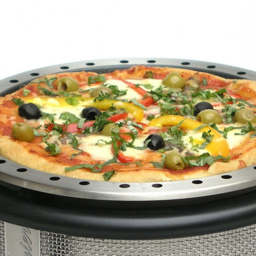 Cobb Fonduepfanne – Ø 30 cm, Edelstahl, für Cobb Premier, Schwarz