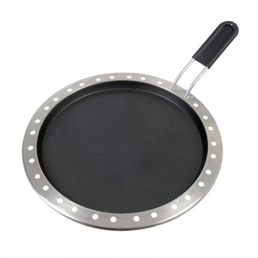 Cobb Fonduepfanne – Ø 30 cm, Edelstahl, für Cobb Premier, Schwarz