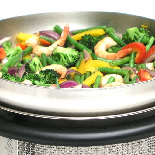 Cobb Kochtopf Premier – 2,0 l, Ø 30 cm, Edelstahl, für Cobb Premier, Grillrost