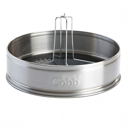 Cobb Deckelverlängerung – mit Hähnchenhalterung, Edelstahl – für Premier