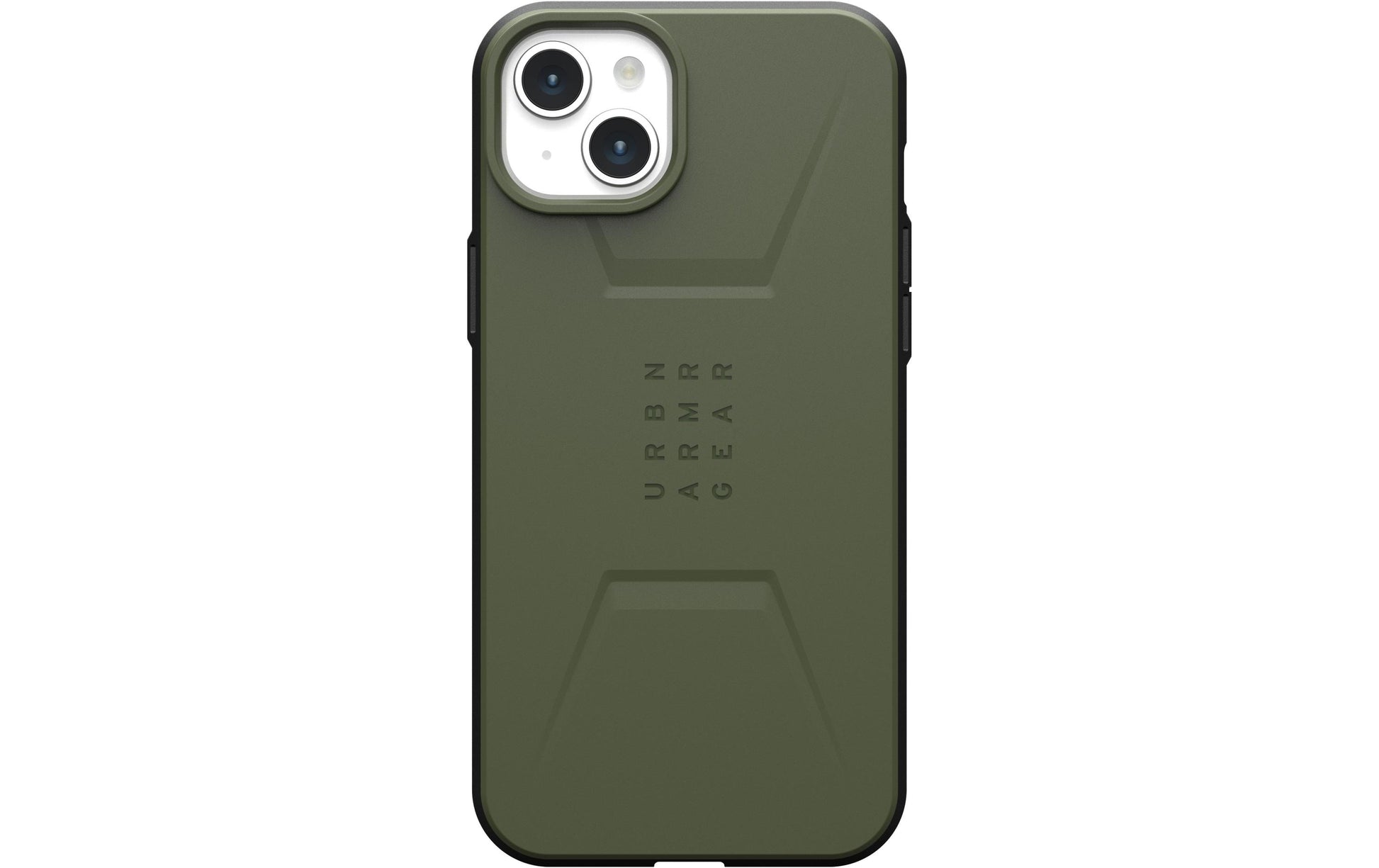 Urban Armor Gear UAG – Backcover Civilian – für Apple iPhone 15 Plus – Olivgrün – MagSafe-kompatibel