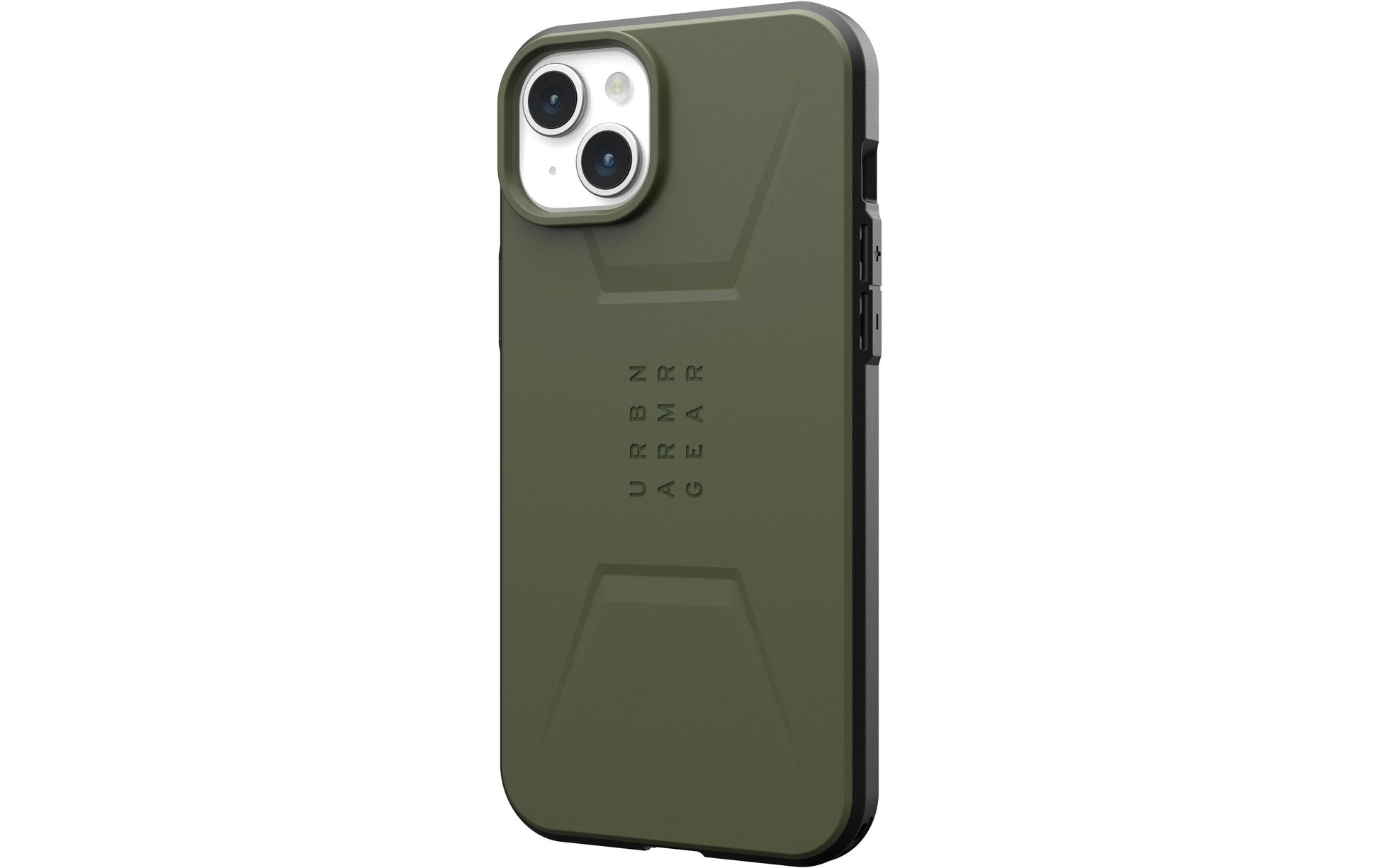 Urban Armor Gear UAG – Backcover Civilian – für Apple iPhone 15 Plus – Olivgrün – MagSafe-kompatibel