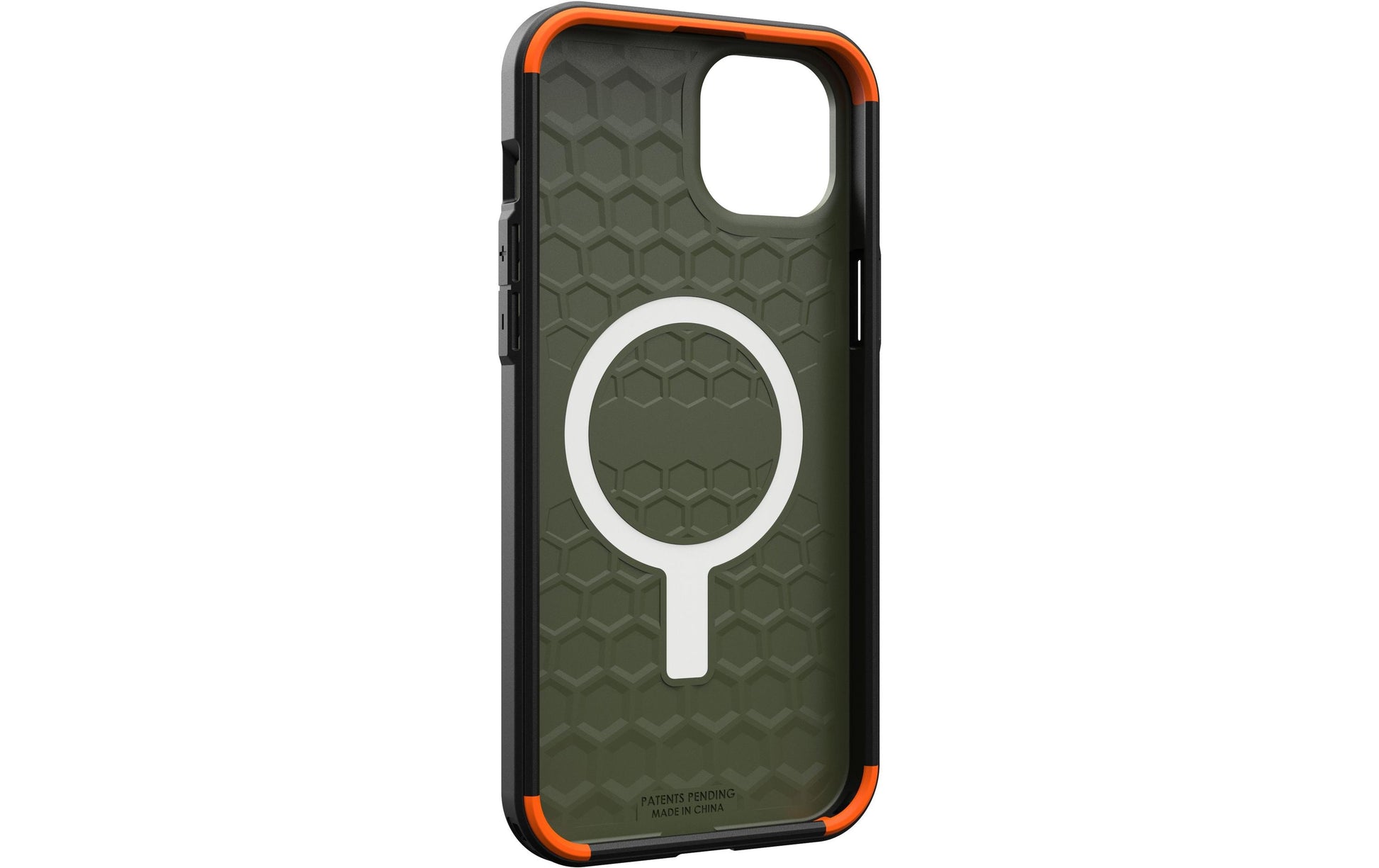 Urban Armor Gear UAG – Backcover Civilian – für Apple iPhone 15 Plus – Olivgrün – MagSafe-kompatibel