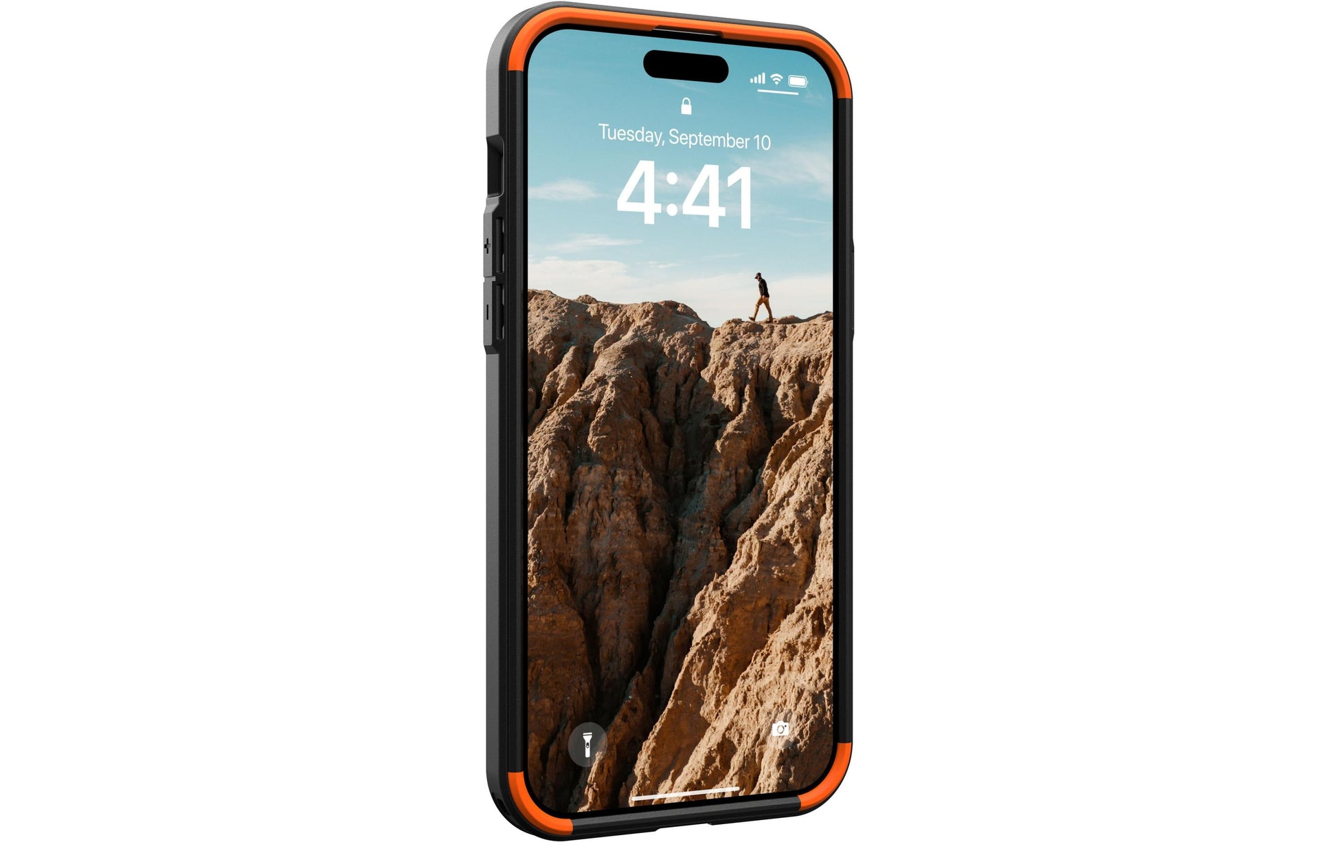 Urban Armor Gear UAG – Backcover Civilian – für Apple iPhone 15 Plus – Olivgrün – MagSafe-kompatibel