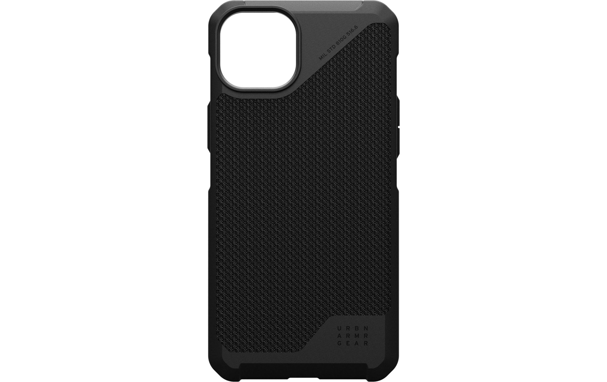 Urban Armor Gear UAG – Backcover Metropolis LT – für Apple iPhone 15 Plus – schwarz – Kevlar/TPU – MagSafe-kompatibel