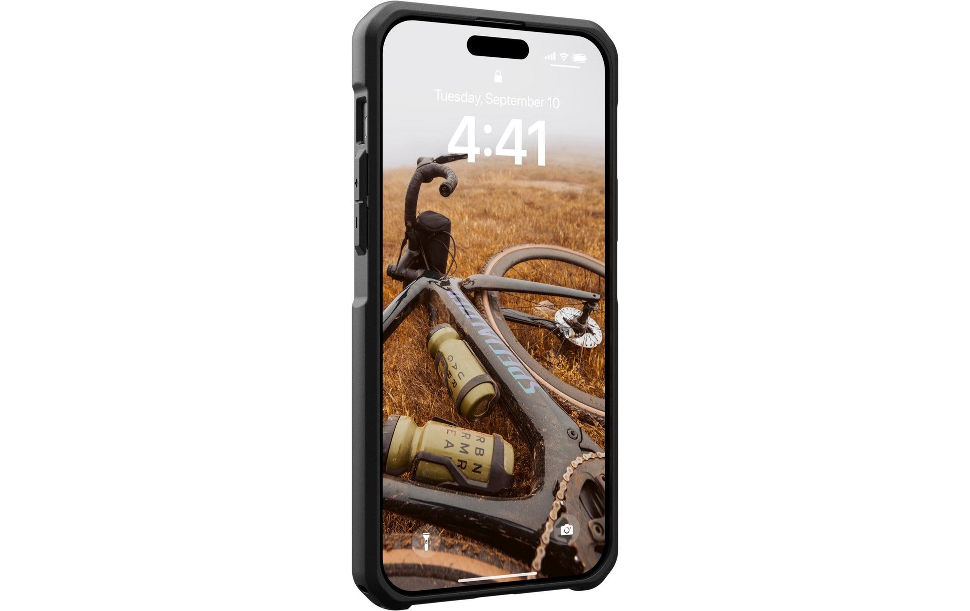 Urban Armor Gear UAG – Backcover Metropolis LT – für Apple iPhone 15 Plus – schwarz – Kevlar/TPU – MagSafe-kompatibel