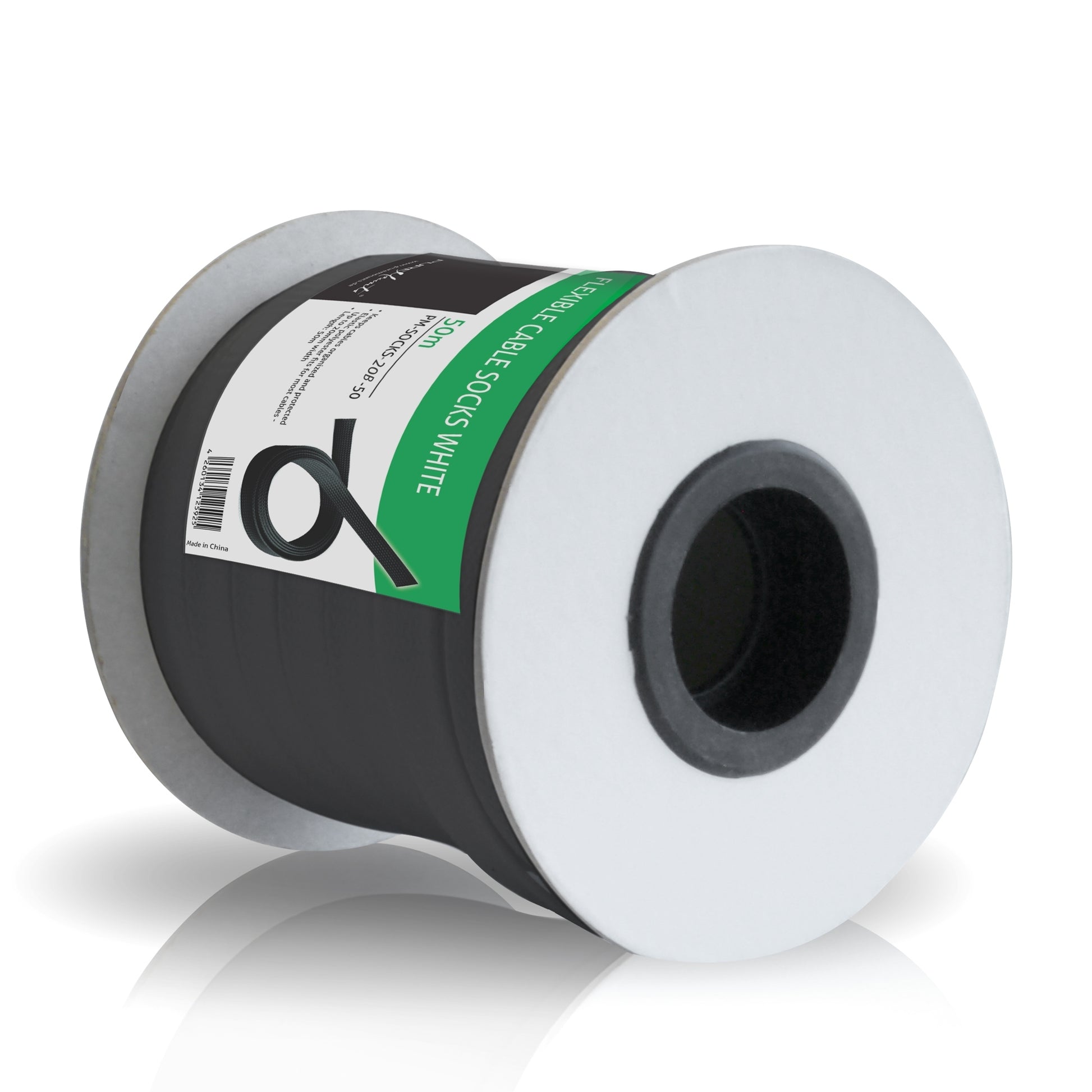 PureLink Kabelschlauch, Ø 20 mm, 50 m, Polyester – schwarz