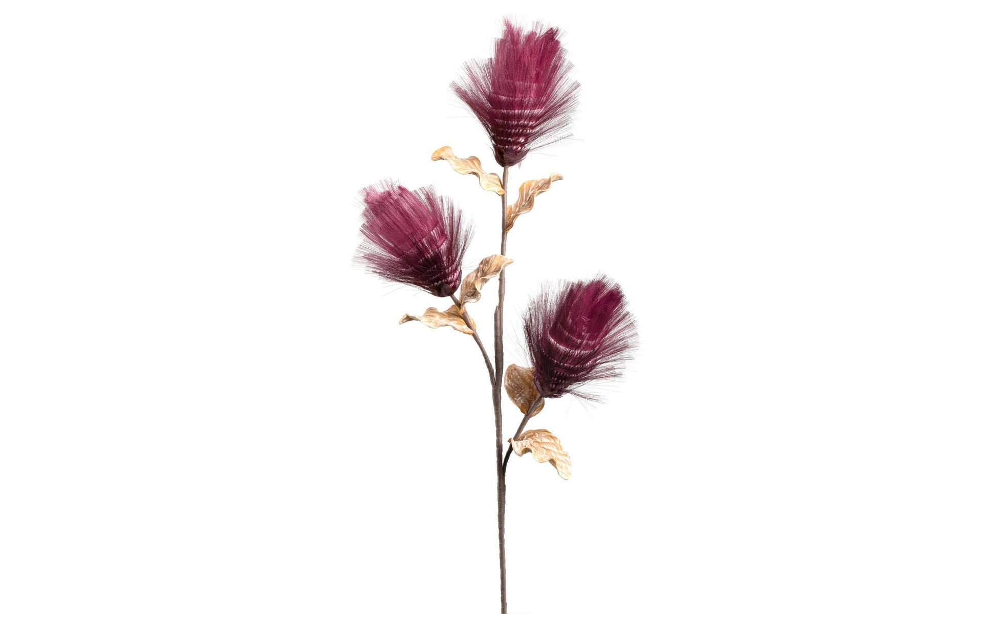 LEONARDO Schnittblumen und Zweige Blütenstamm Beere, Rosa/Himbeer, Kunststoff, 100 cm