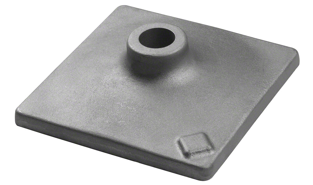 Bosch Professional – Stampfplatte mit Drehhammer, 150 mm × 150 mm, grau