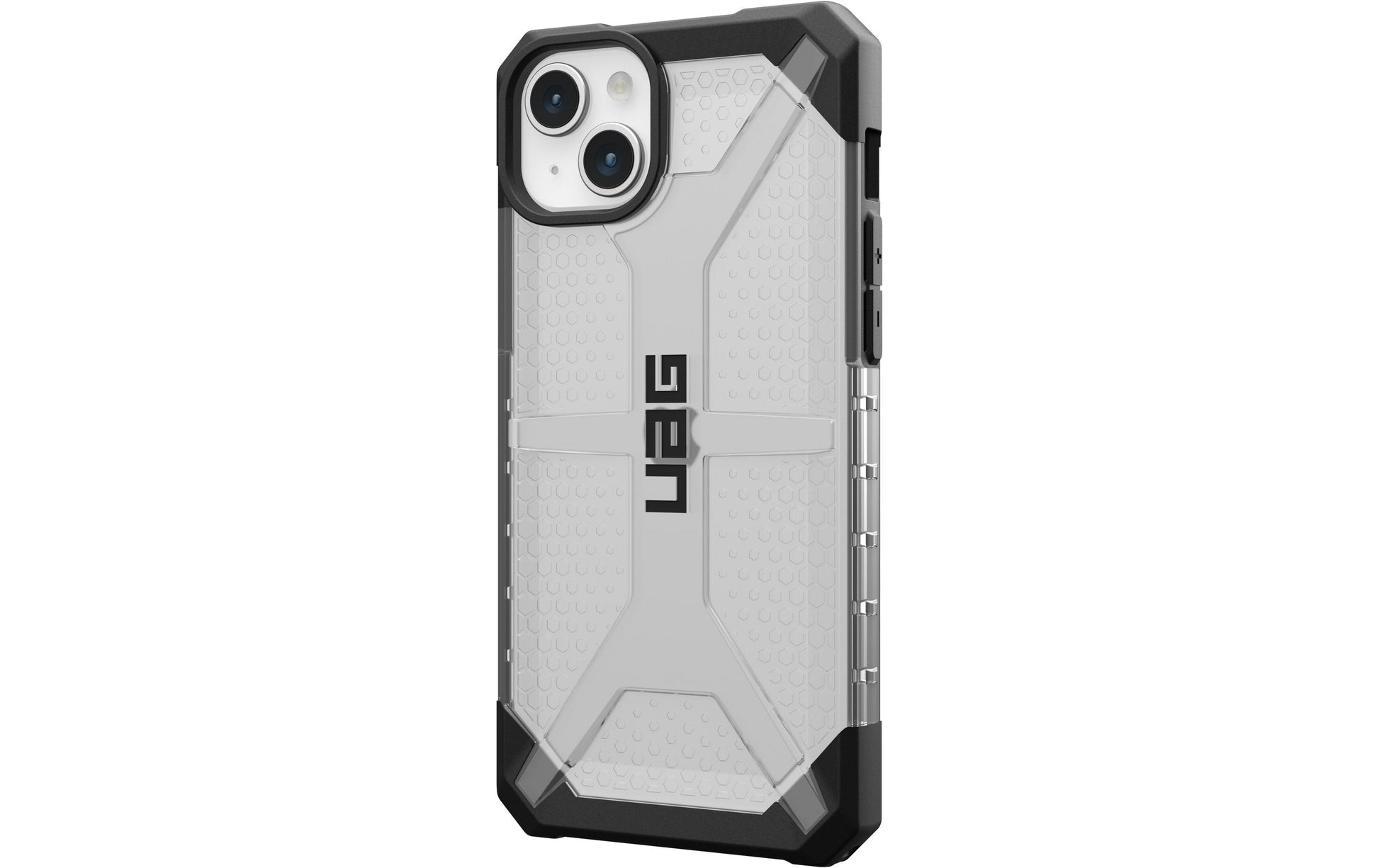 Urban Armor Gear UAG Plasma Ice – Rückcover – für Apple iPhone 15 Plus – MagSafe, TPU, Transparent, bis 4,8 m sturzsicher
