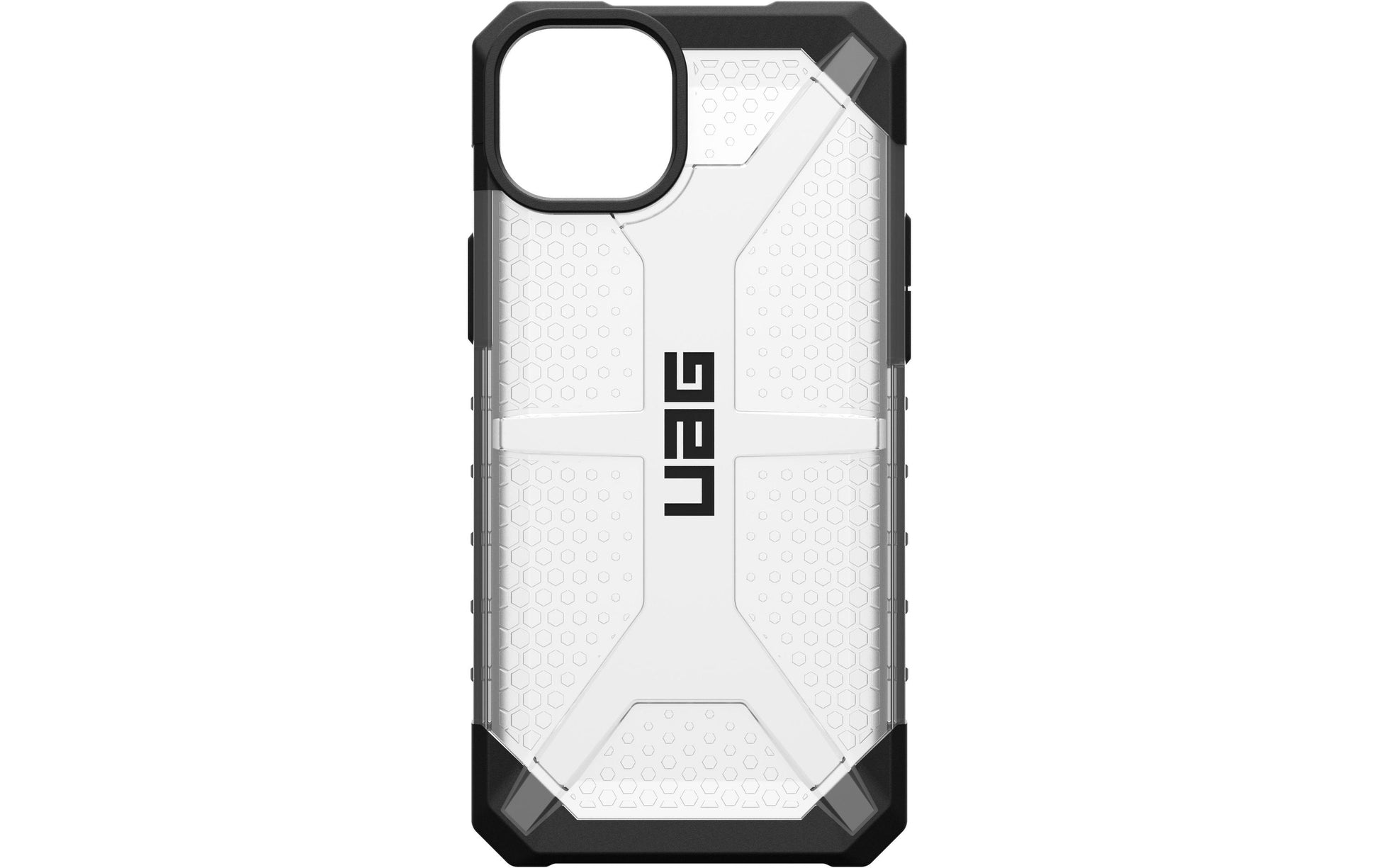 Urban Armor Gear UAG Plasma Ice – Rückcover – für Apple iPhone 15 Plus – MagSafe, TPU, Transparent, bis 4,8 m sturzsicher
