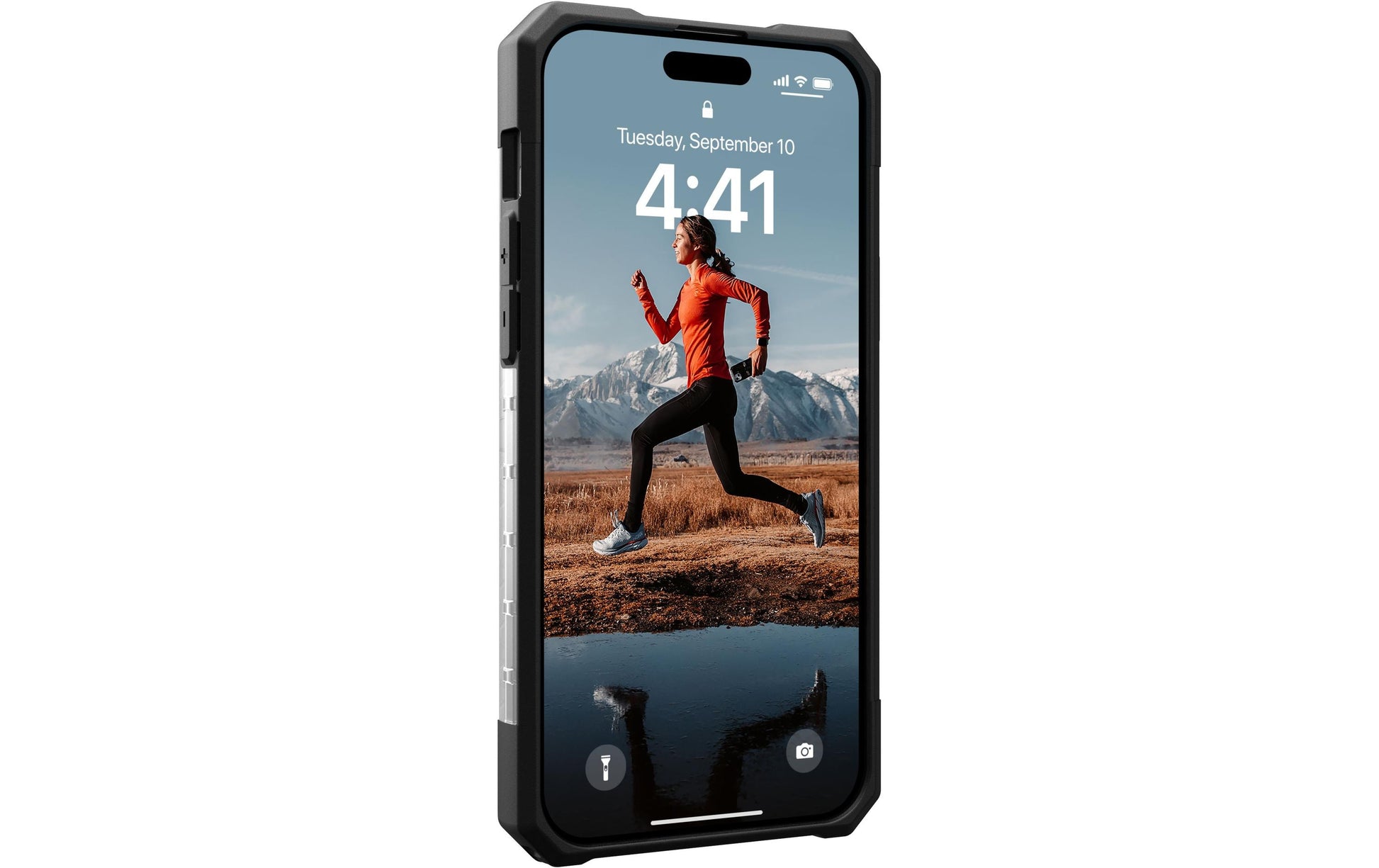 Urban Armor Gear UAG Plasma Ice – Rückcover – für Apple iPhone 15 Plus – MagSafe, TPU, Transparent, bis 4,8 m sturzsicher