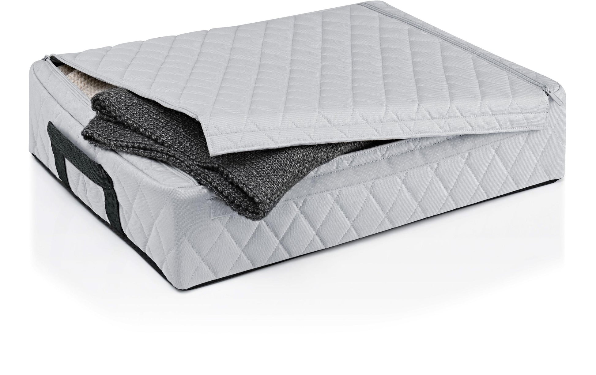 Reisenthel Aufbewahrungsbox – Recyceltes Polyester, Hellgrau, 60 × 45 × 13 cm