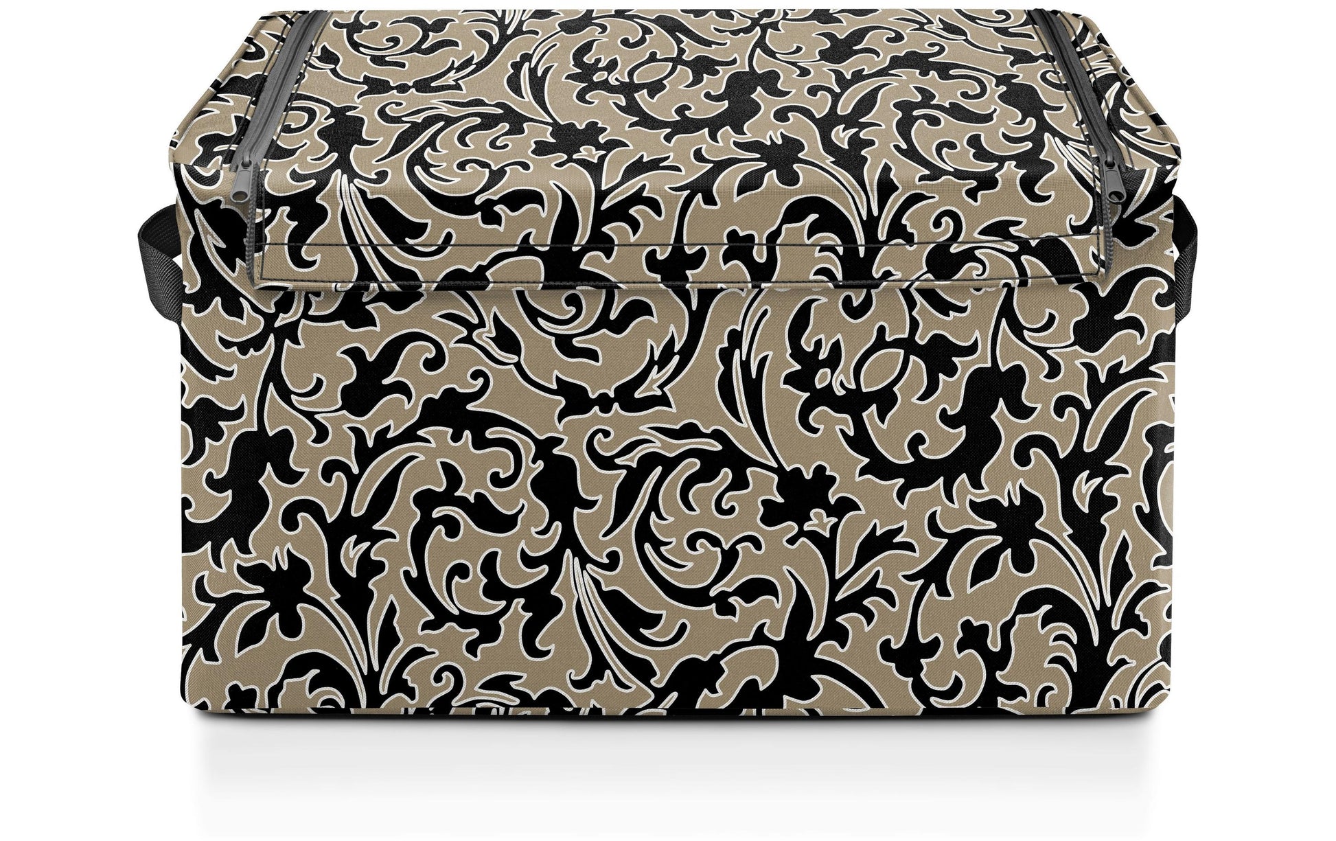 Reisenthel Aufbewahrungsbox L Baroque – 50,5 cm, Beige/Schwarz