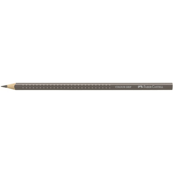 Faber-Castell Aquarellfarbstift Colour Grip 2001 – Warmgrau IV, Ø 3 mm, dreikantig, FSC
