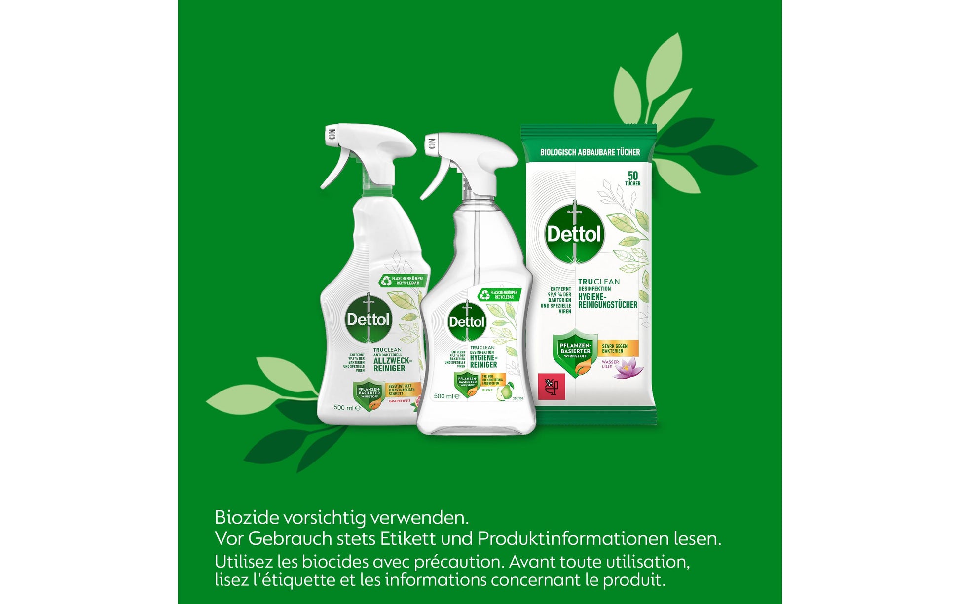 Dettol Allzweckreiniger für Oberflächen – Birne, Flüssigkeit, Spraydose – 500 ml