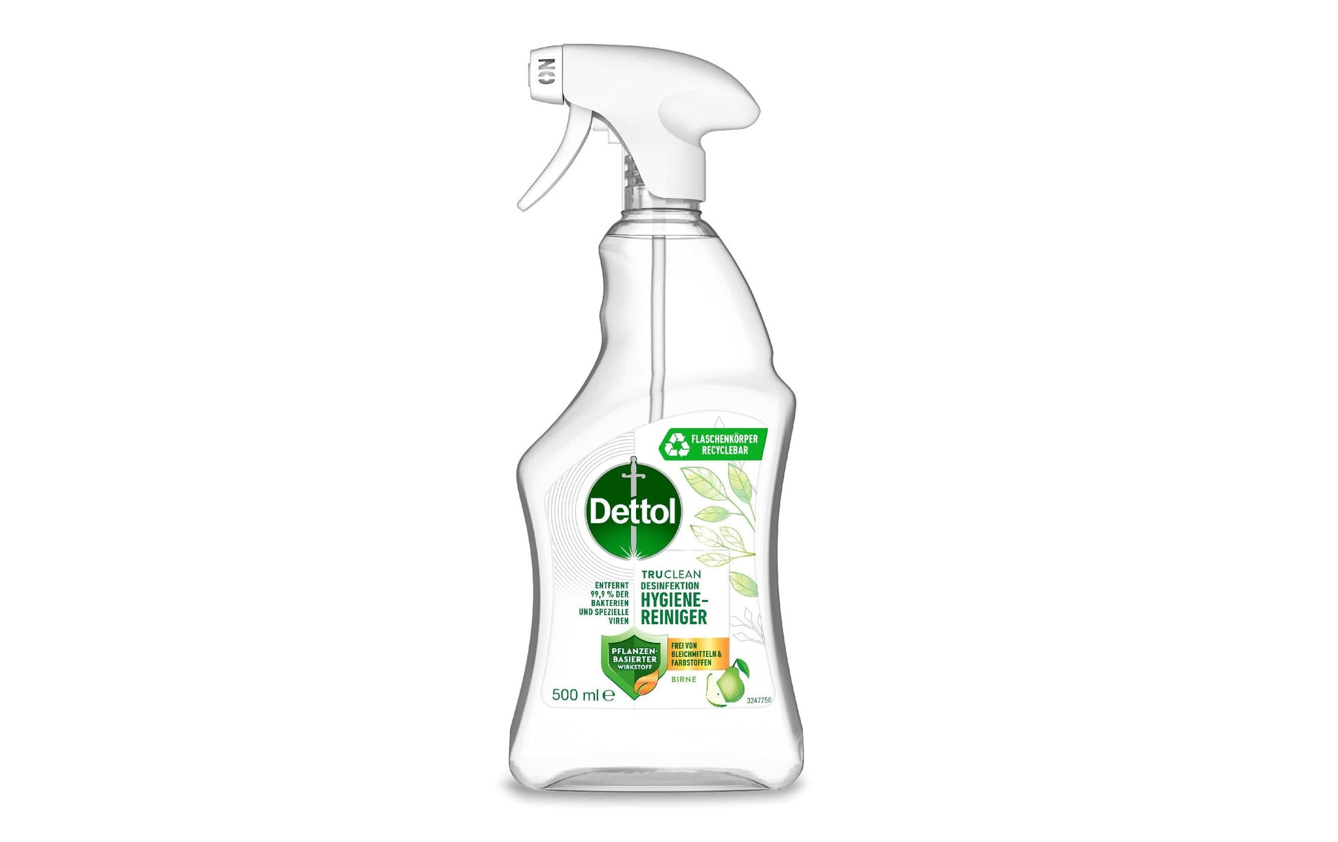 Dettol Allzweckreiniger für Oberflächen – Birne, Flüssigkeit, Spraydose – 500 ml