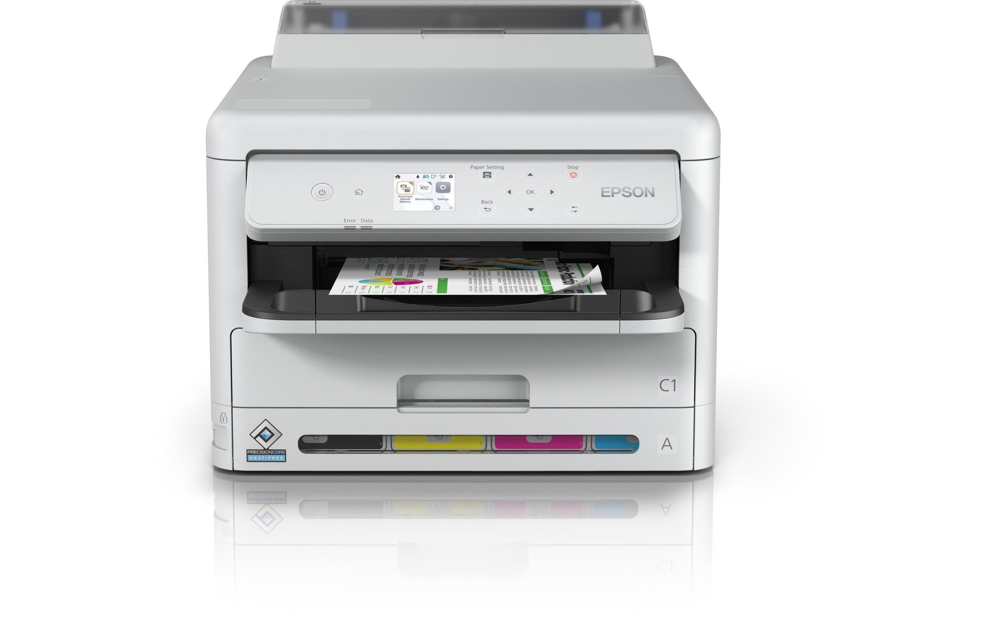 Epson WorkForce Pro WF-C5390 DW – Farbdrucker, A4, Duplex, USB, LAN, WLAN