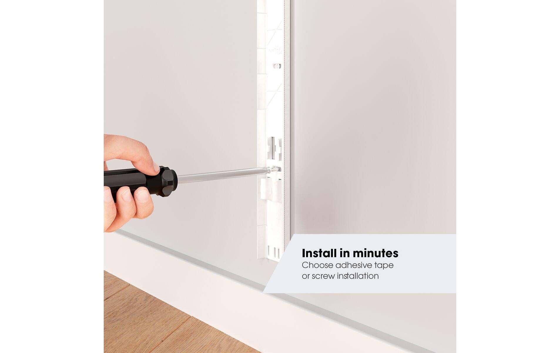 Vogel's 6VO TVA6000W Kabelkanal 59 × 14 mm – 0,8 m – selbstklebend – weiss – Kunststoff