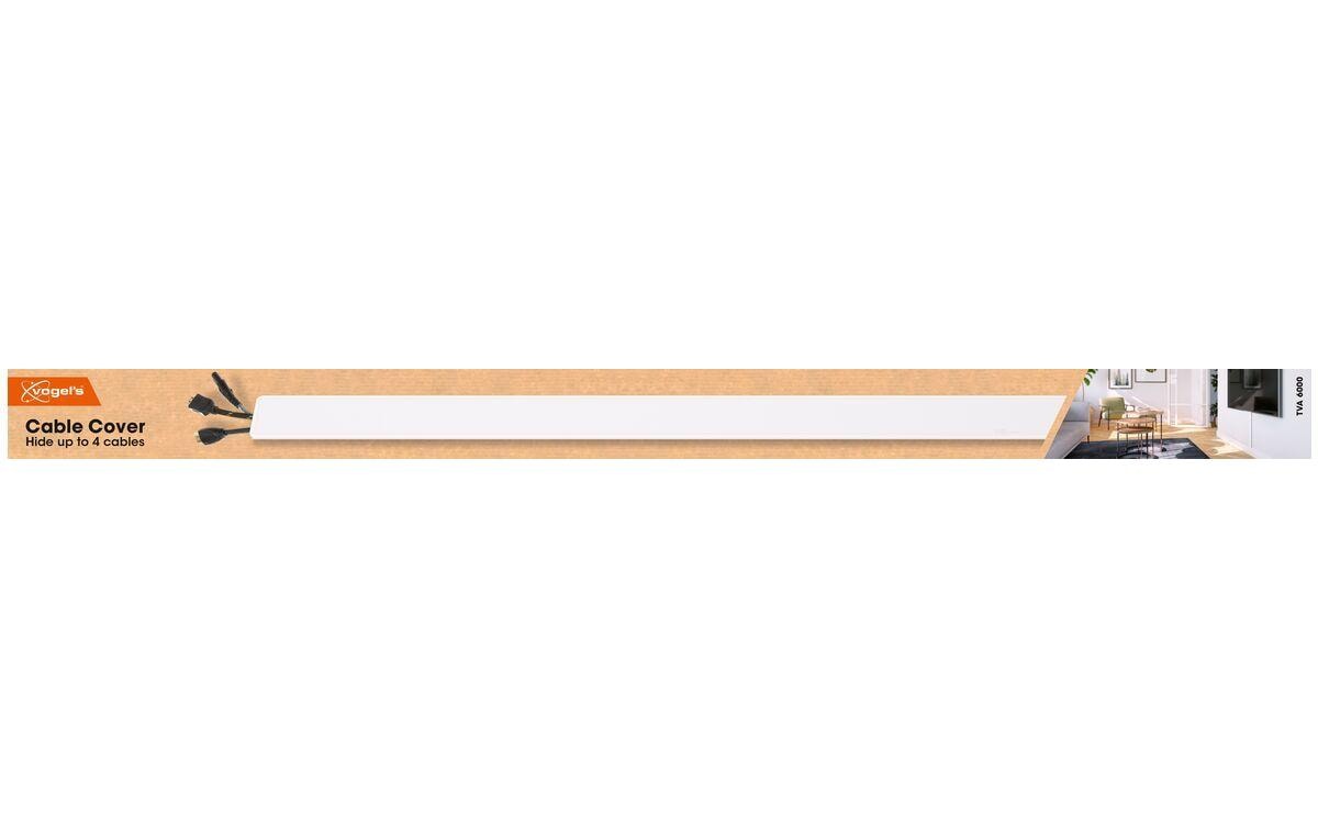 Vogel's 6VO TVA6000W Kabelkanal 59 × 14 mm – 0,8 m – selbstklebend – weiss – Kunststoff