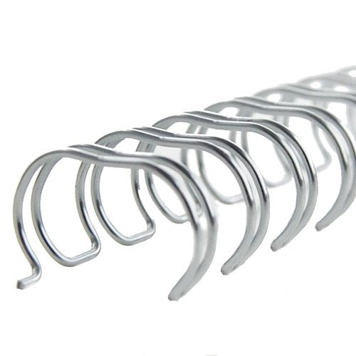 GBC Bindedisc-Ringe – für A4 – Ø 8 mm, schwarz, Draht – 100 Stk.