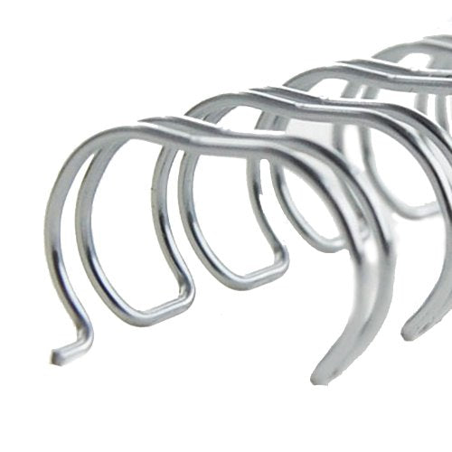 GBC Bindedisc-Ringe – für A4 – Ø 8 mm, schwarz, Draht – 100 Stk.