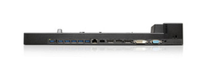 Lenovo 40A50230DK Dockingstation – Andocken, DP/HDMI/VGA/DVI, 6× USB-A, 3,5 mm Audio, GbE, für ThinkPad