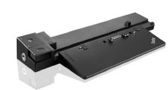 Lenovo 40A50230UK Dockingstation – 1× HDMI, 1× VGA, 1× DVI, 6× USB-A, GbE, 3,5 mm Audio, für ThinkPad