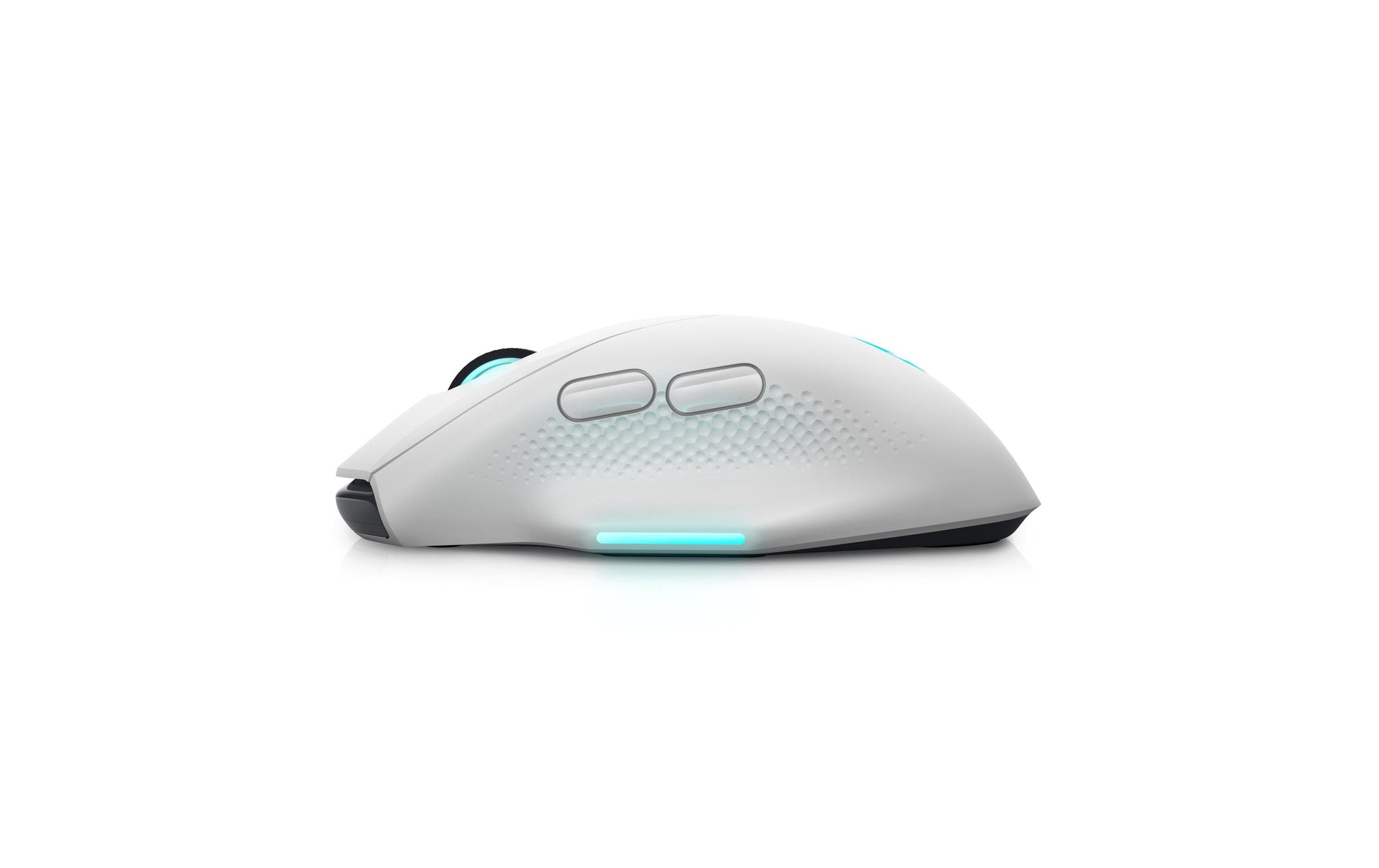 Alienware AW620M – Gaming-Maus – Kabellos (2,4 GHz), 26000 DPI, RGB-Beleuchtung, rechts, Weiss