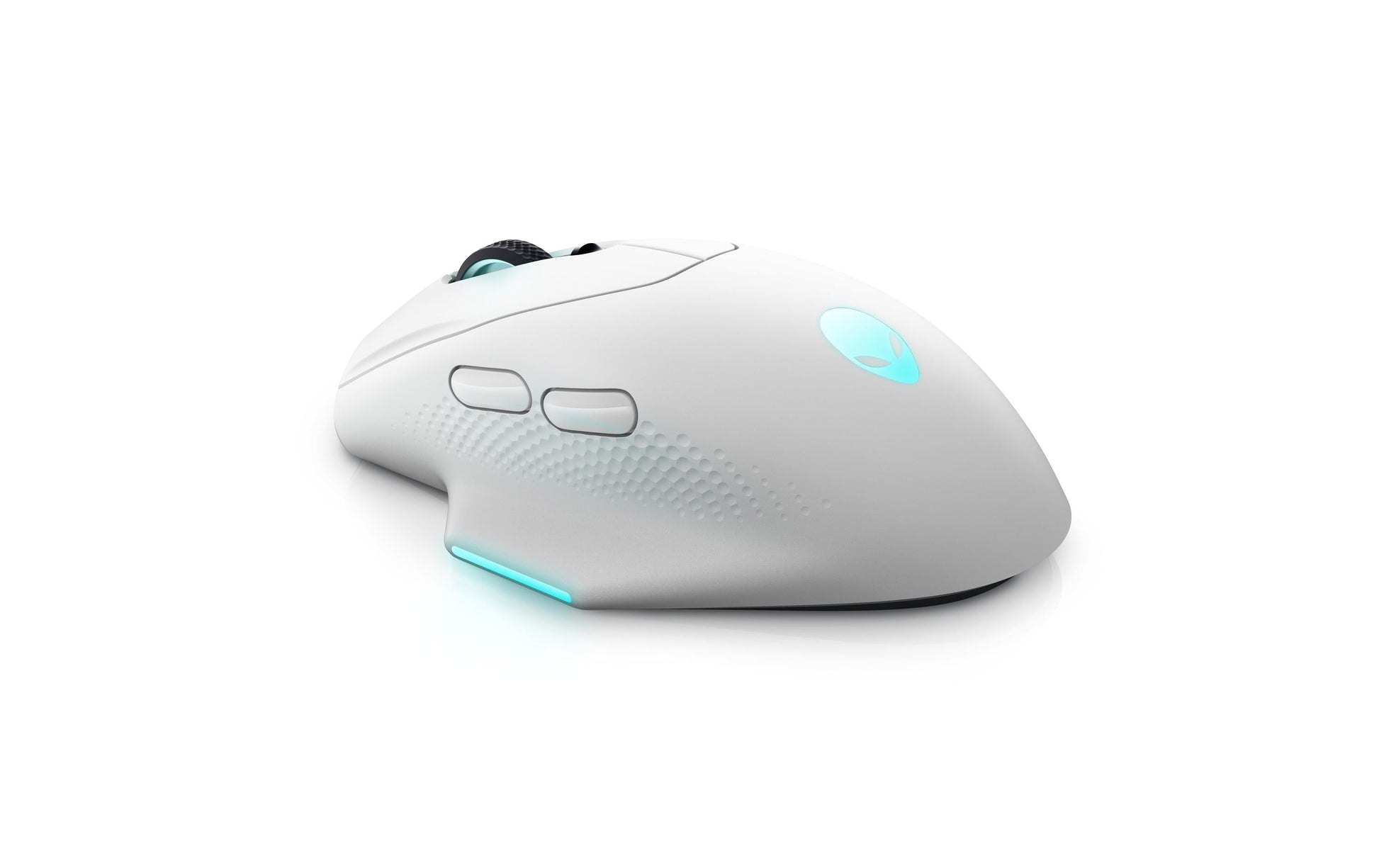 Alienware AW620M – Gaming-Maus – Kabellos (2,4 GHz), 26000 DPI, RGB-Beleuchtung, rechts, Weiss