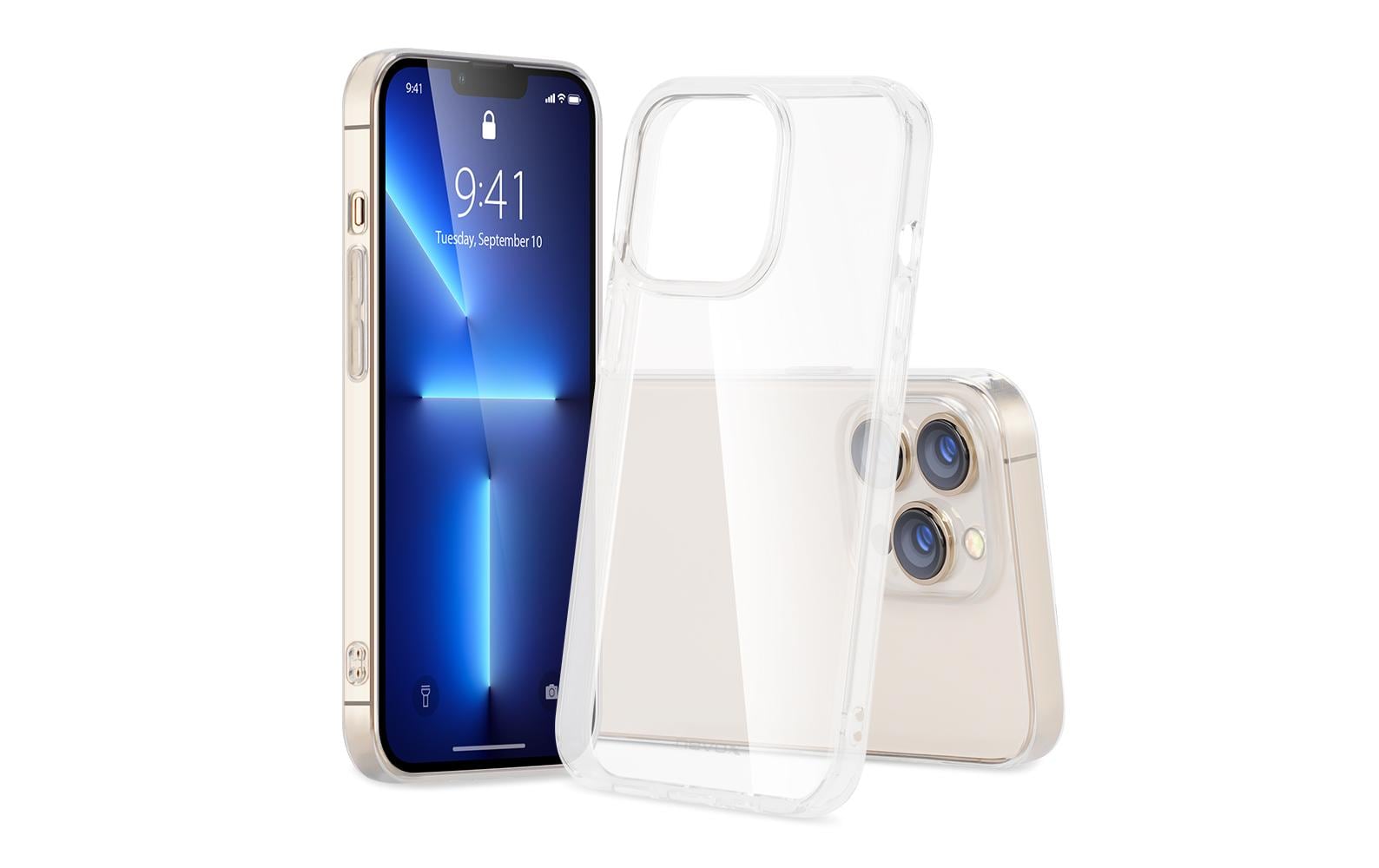 nevox StyleShell Flex – Backcover – für Apple iPhone 15 Pro Max, TPU, Transparent