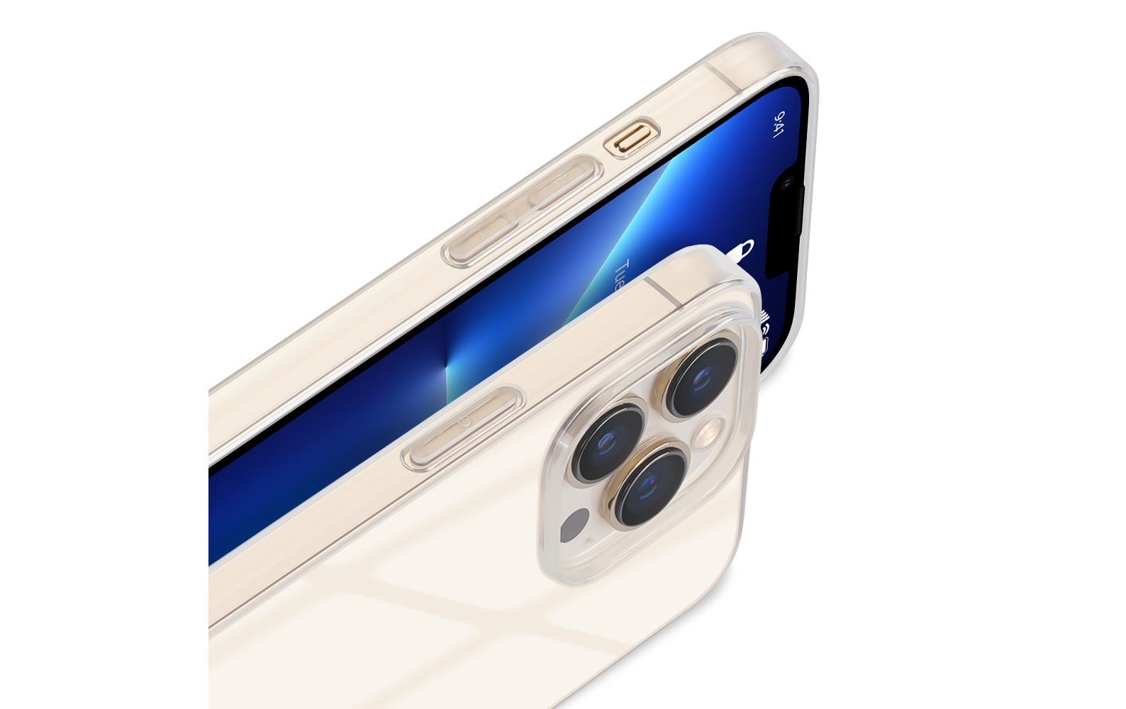nevox StyleShell Flex – Backcover – für Apple iPhone 15 Pro Max, TPU, Transparent