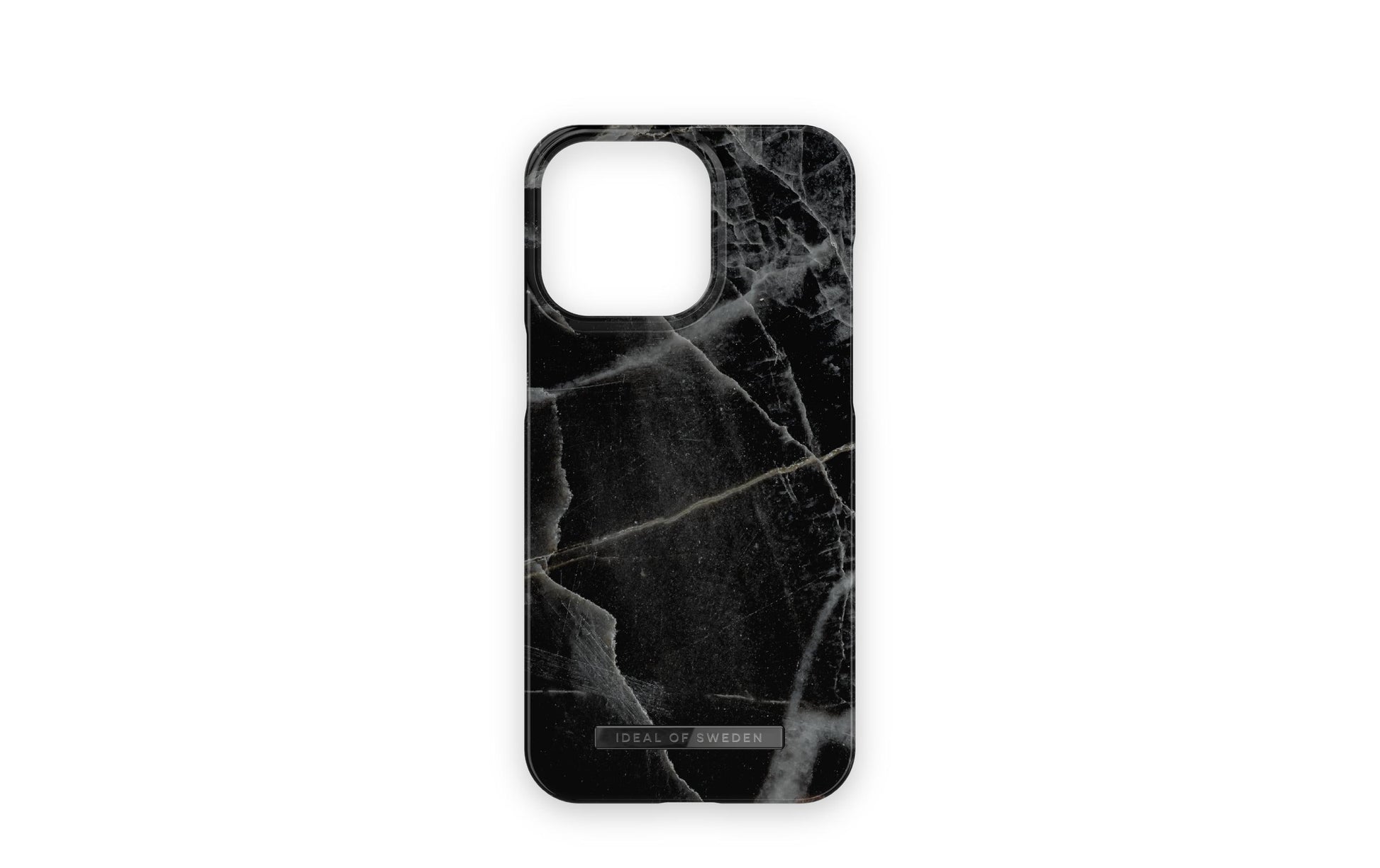 Ideal of Sweden – Backcover – für Apple iPhone 15 Pro Max – Black Thunder Marble – Polyester