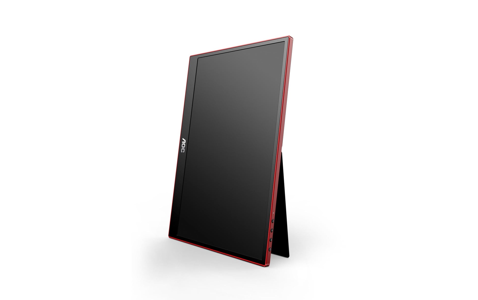 AOC 16G3 – Tragbarer Monitor, 15,6", IPS, 144 Hz, 250 cd/m², USB-C, FreeSync, VESA 50 × 50, Rot