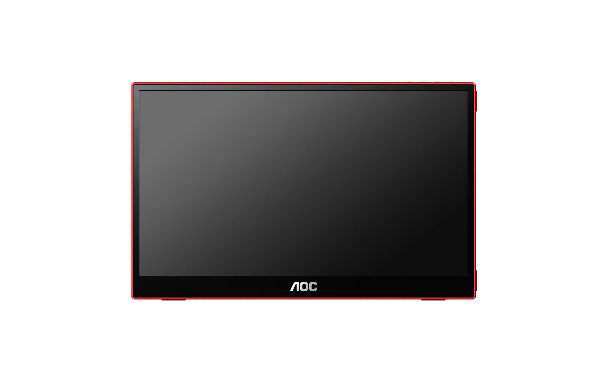 AOC 16G3 – Tragbarer Monitor, 15,6", IPS, 144 Hz, 250 cd/m², USB-C, FreeSync, VESA 50 × 50, Rot