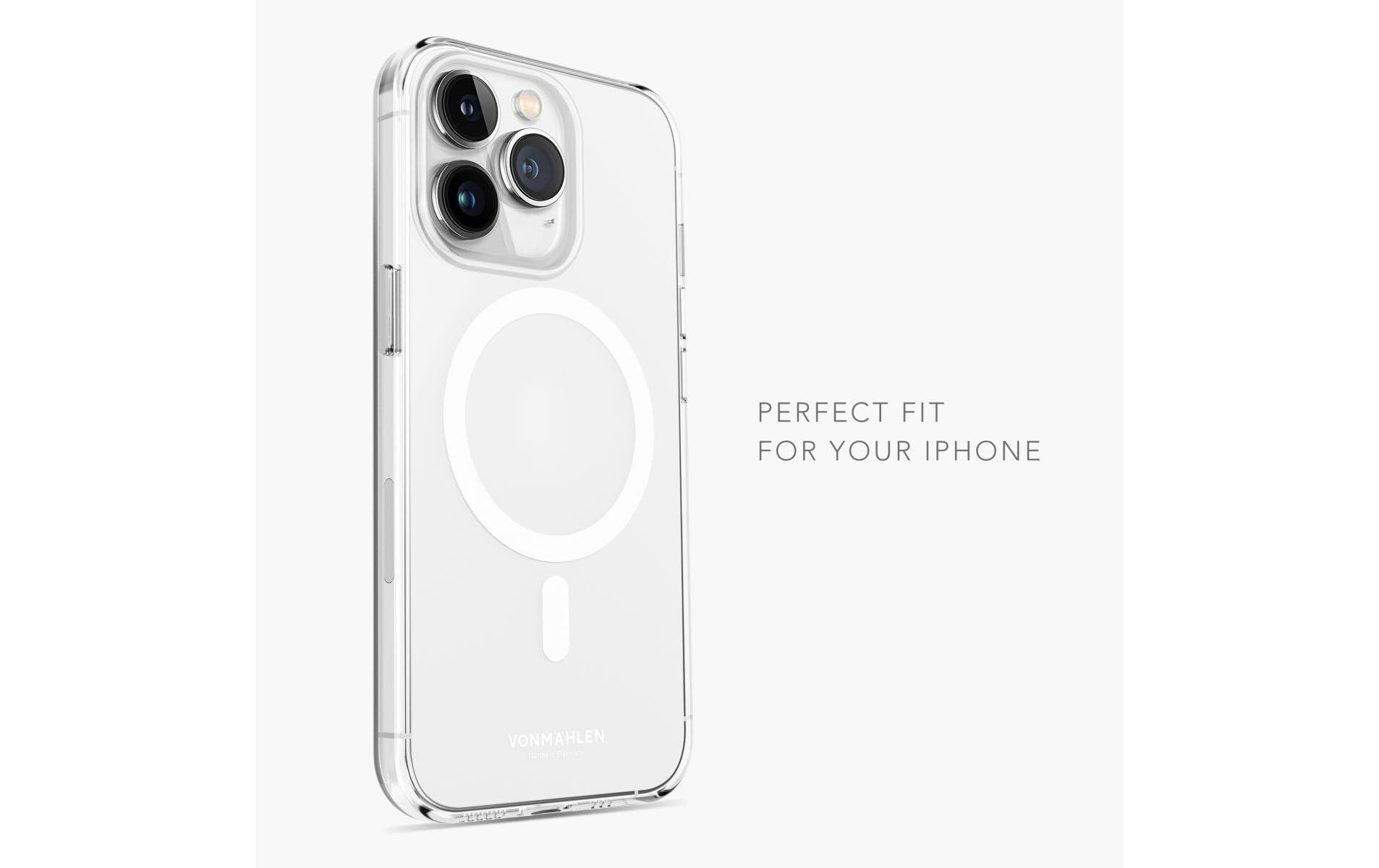 Vonmählen Backcover – für Apple iPhone 15 – transparent – PC, MagSafe-kompatibel