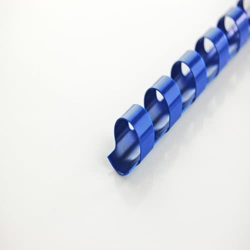 GBC Bindedisc-Ringe – für A4 – Ø 12 mm, blau, Kunststoff – 100 Stk.