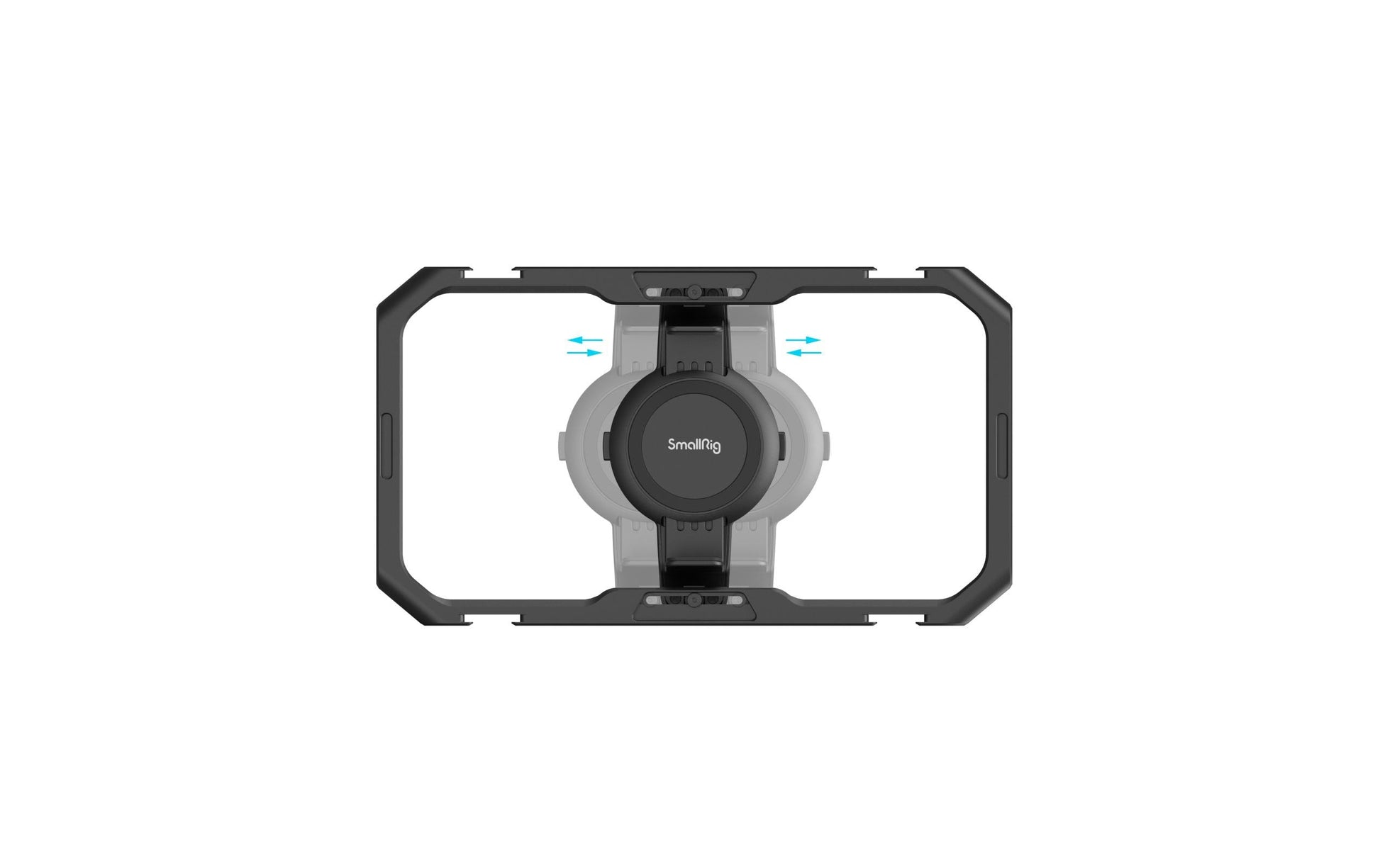 SmallRig Käfig, magnetische Montage – für Smartphones 62,5–87 mm Breite – Schwarz, Aluminium/Silikon
