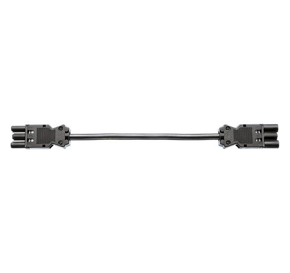 Bachmann Netzkabel, GST18i3 auf GST18i3, 2 m, Schwarz