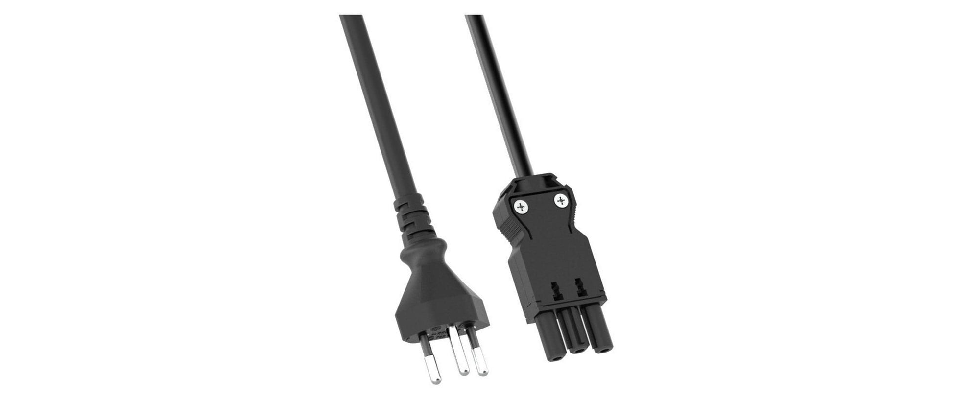 Bachmann Netzkabel – T12–GST18I3, 3 m, 16 A, 3×1,0 mm², schwarz